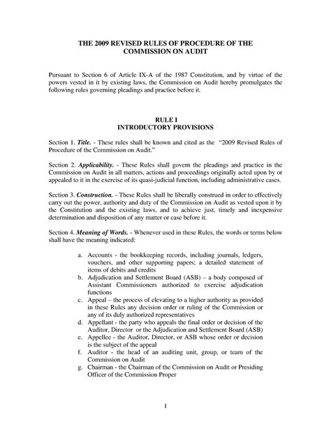 phil coa|Revised Rules of Procedure of the Commission on Audit .